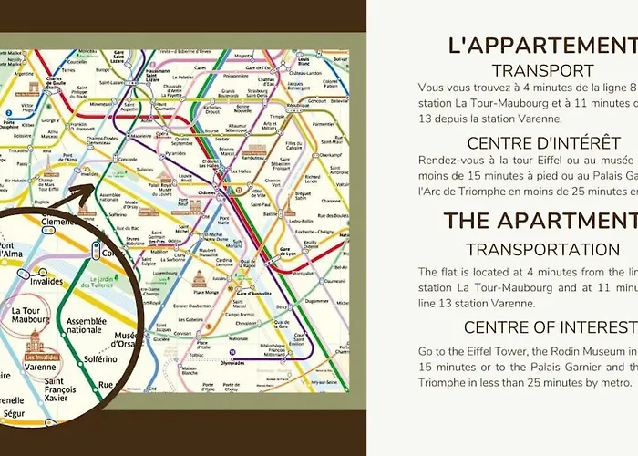 Cozy Modern-paris7-tour Eiffel-champs De Mars *